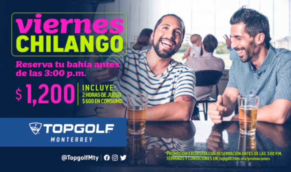 Es Viernes Chilango y en Topgolf lo Sabemos